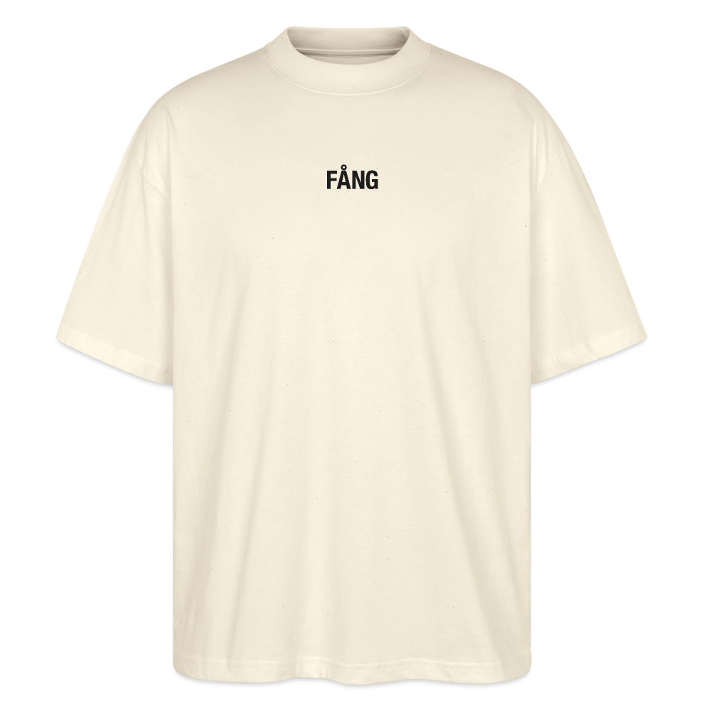 FÅNG Oversized Unisex Organic T-shirt - soft Ecru