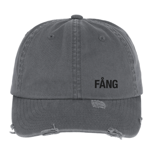 FÅNG Low Profile Destroyed Cap - dark grey