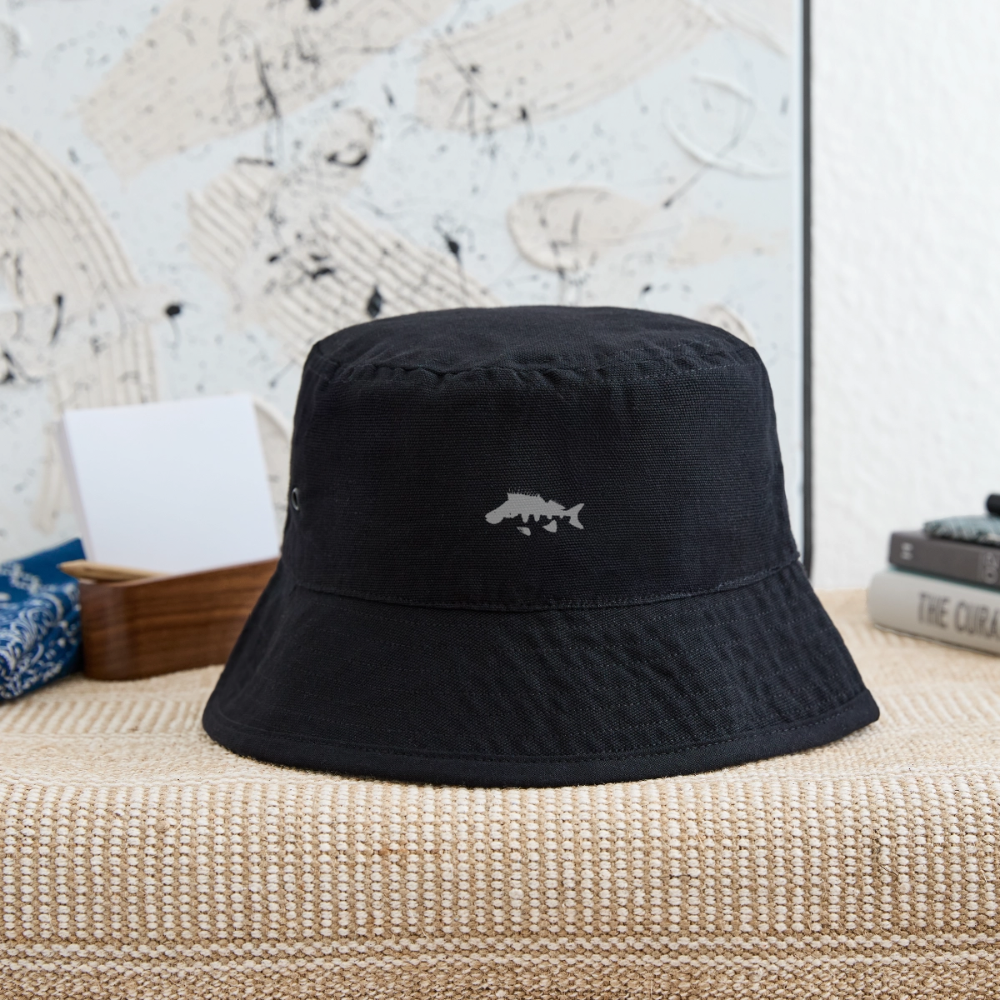 FÅNG Recycled Bucket Hat - black