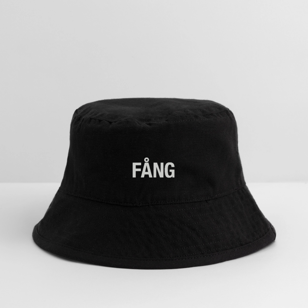FÅNG Recycled Bucket Hat - black