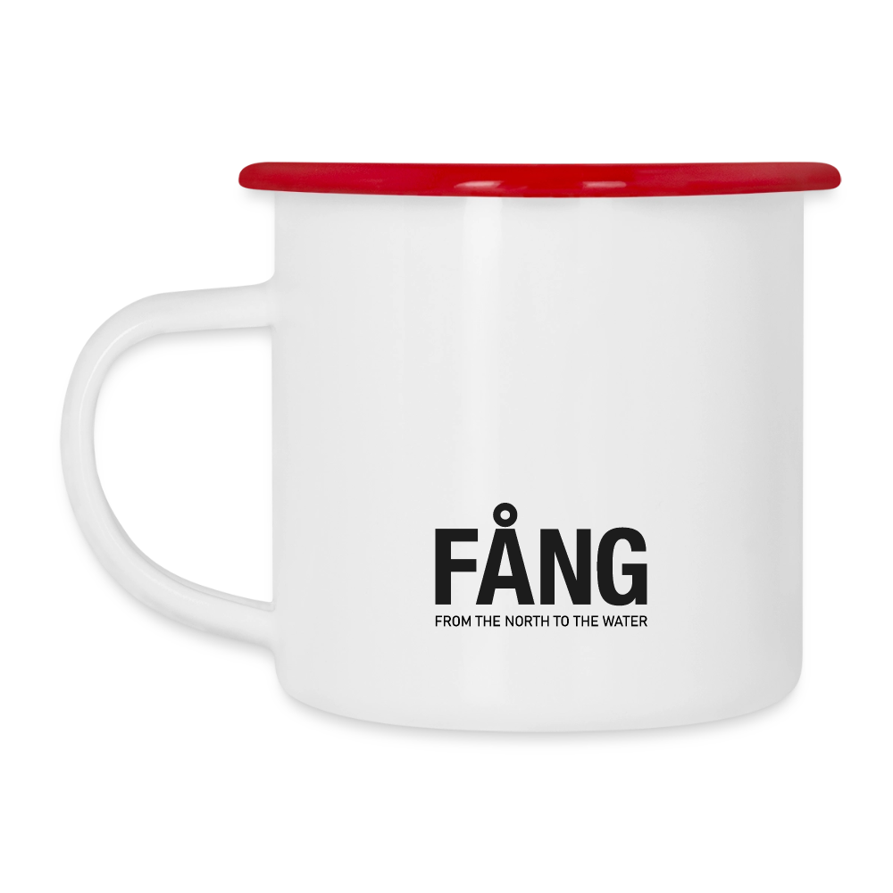 Camper Mug - white/red