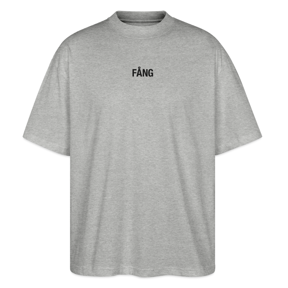FÅNG Oversized Unisex Organic T-shirt - heather grey