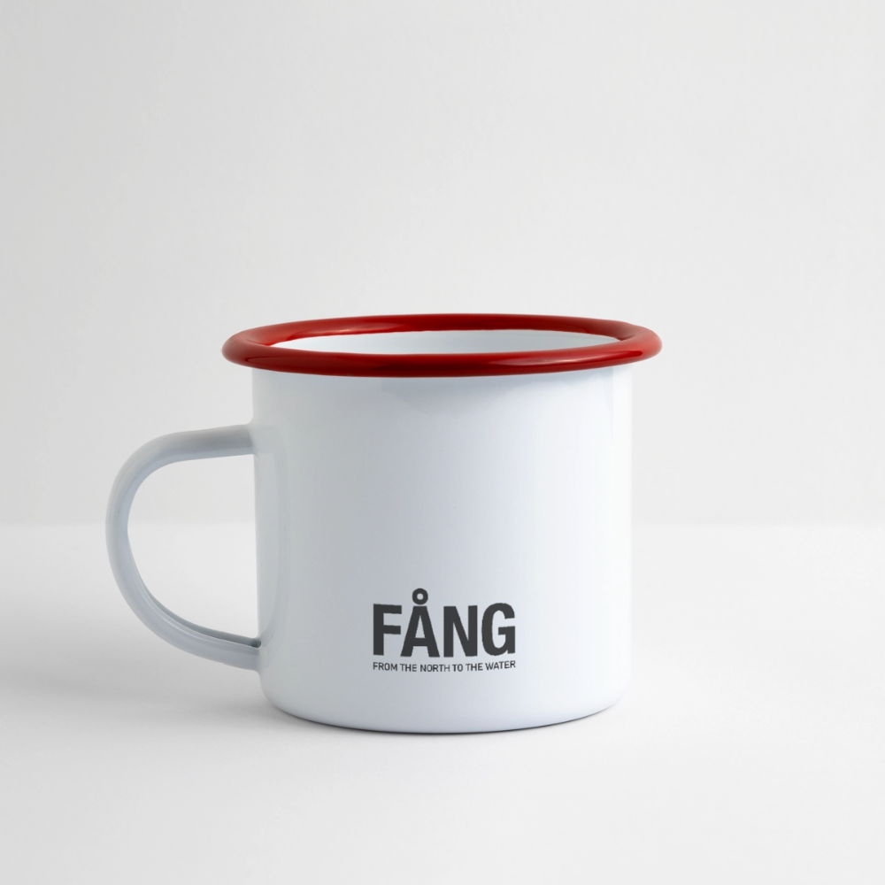 Camper Mug - white/red