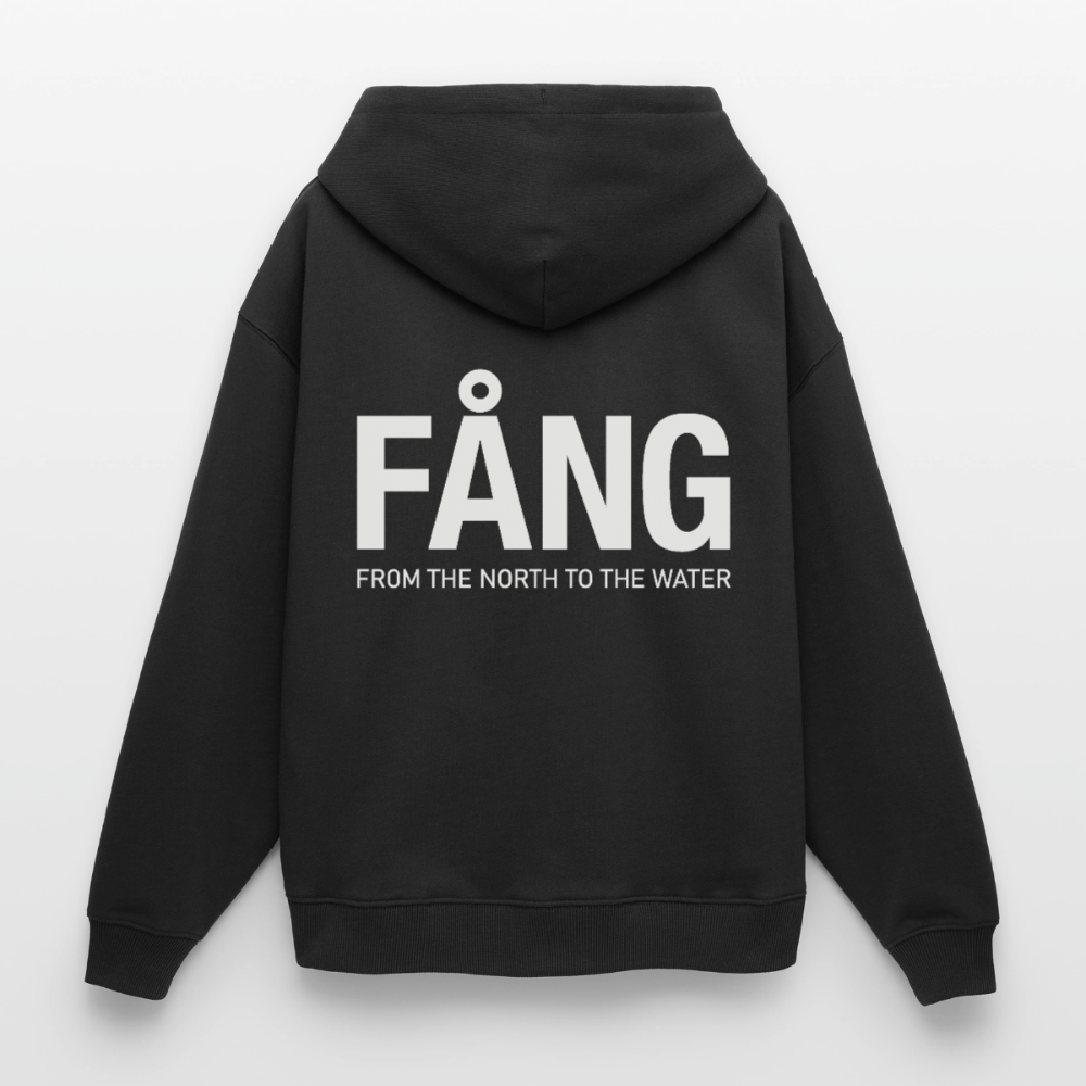 FÅNG Oversized Unisex Hoodie - black