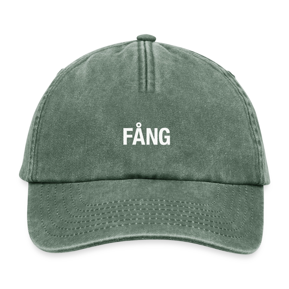 Relaxed Vintage Cap - vintage bottle green 