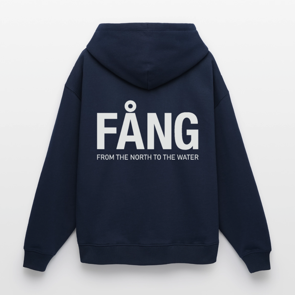 FÅNG Oversized Unisex Hoodie - navy